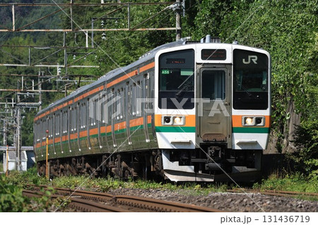 【JR東日本】211系3000番台（上越線：上牧〜後閑） 131436719