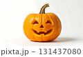 jack-o-lantern pumpkin on white background jack-o-lantern pumpkin on white background 131437080