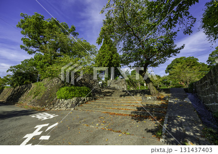 佐賀鹿島　鹿島城跡　旭ヶ岡公園　佐賀県鹿島市 131437403