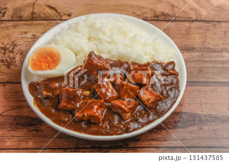 厚揚げカレーライス 131437585