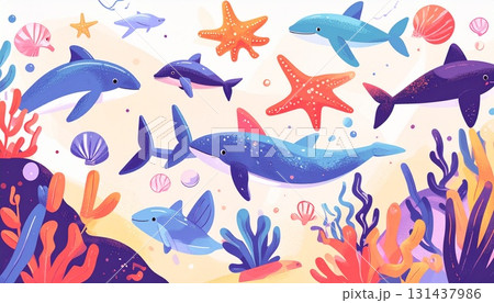 海洋生物 131437986