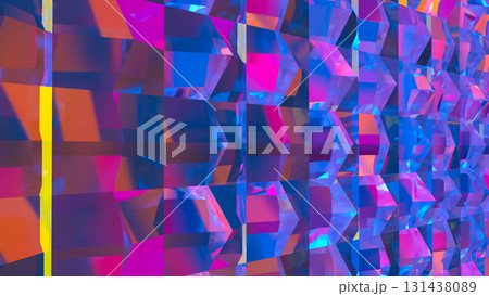 The Multi color for Abstract Background 3d Rendering. 131438089