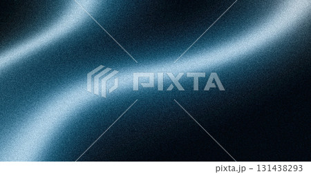 Light blue glowing shape on grainy textured grunge dark backdrop, abstract dark banner, dynamic noise texture poster background 131438293