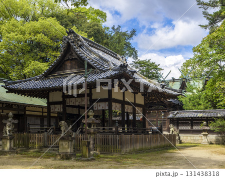 伊居太神社の拝殿と本殿 伊居太神社の拝殿と本殿 131438318