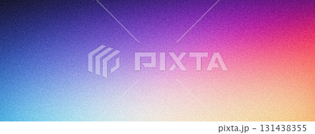 Grainy purple blue pink color gradient background, vibrant poster noise texture banner, cover header backdrop design 131438355