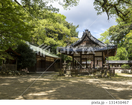 伊居太神社の拝殿 131438467