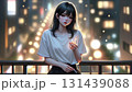 タバコを吸う女性 131439088