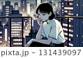 タバコを吸う女性 131439097