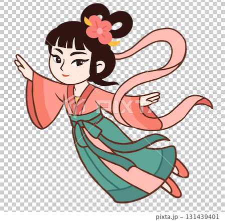 嫦娥奔月,中秋佳節 嫦娥奔月,中秋佳節 131439401