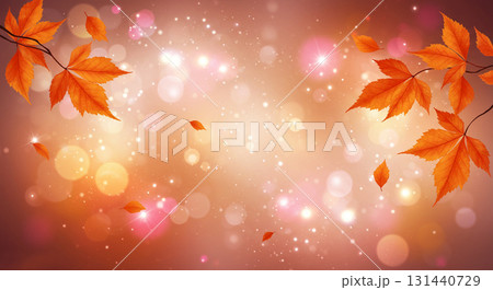 綺麗な秋の紅葉の背景 131440729