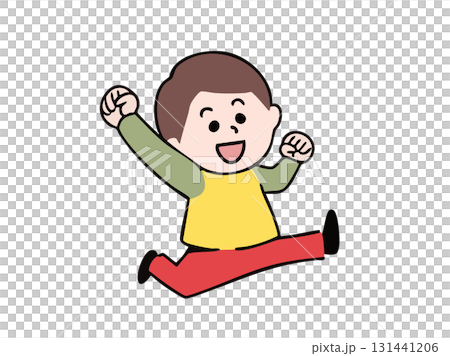 Running boy Running boy 131441206