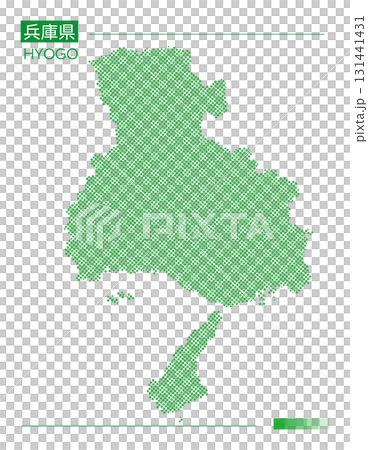 兵庫縣（神戶市）點狀地圖 131441431