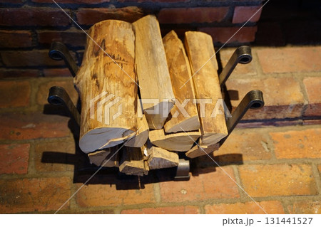 暖炉と薪 暖炉と薪 131441527