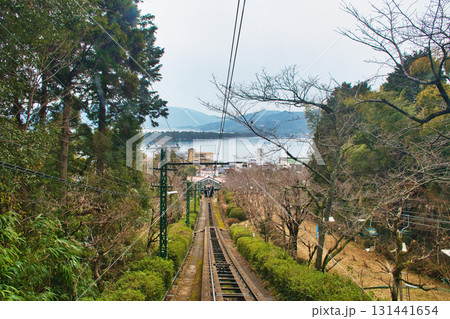 天橋立傘松公園  天橋立ケーブルカーからの風景（京都府宮津市） 131441654