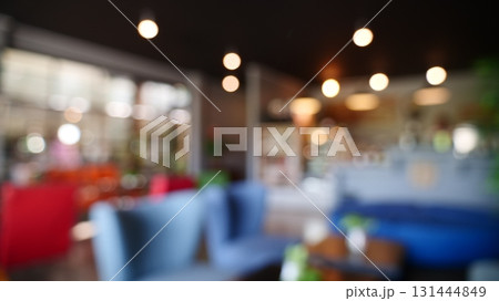 Blurry shopping mall background of store grocery. Blurred background shopping mall light bokeh business event retail store. Blur Convention hall center audience present display goods shelf products Blurry shopping mall background of store grocery. Blurred background shopping mall light bokeh business event retail store. Blur Convention hall center audience present display goods shelf products 131444849