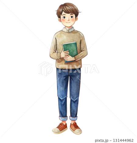 Men wear fan clothes to dress in their own style. 131444962