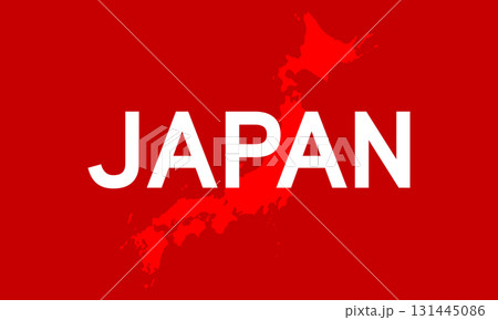 JAPAN表記のデザインイメージ JAPAN表記のデザインイメージ 131445086
