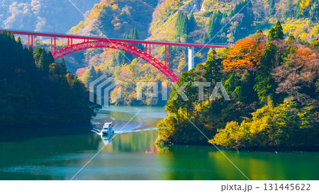 庄川峡（秋） 131445622