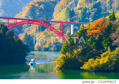 庄川峡（秋） 131445623