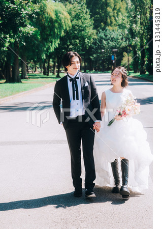 緑いっぱいの自然の中でウェディングフォト 緑いっぱいの自然の中でウェディングフォト 131445819