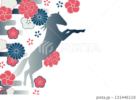 2026年午年年賀状 131446119