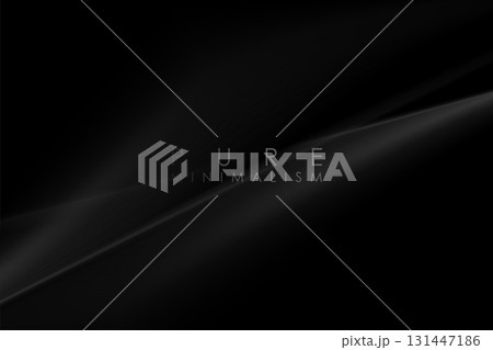 Black glossy smooth stripes abstract tech background 131447186