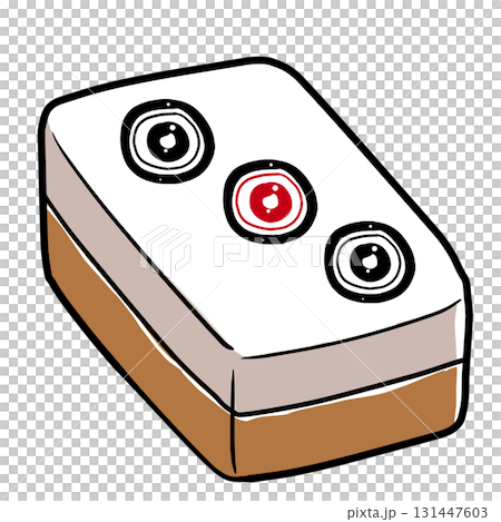 リアルな麻雀牌のイラスト リアルな麻雀牌のイラスト 131447603