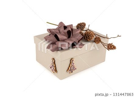 Christmas gift box 131447863