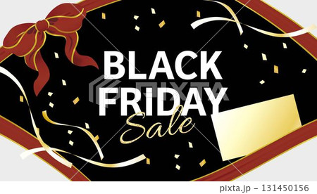 ブラックフライデーのバナーデザイン ブラックフライデーのバナーデザイン 131450156