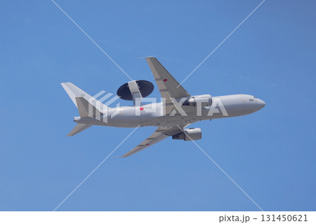 頭上の航空自衛隊E-767早期警戒管制機 頭上の航空自衛隊E-767早期警戒管制機 131450621