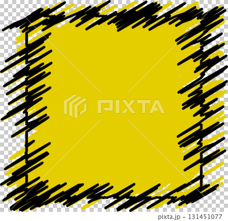 Hand-drawn scribble frame in bold black on a vibrant yellow background. Modern, abstract design ideal for posters, ads, flyers, and social media templates. paper note, sticky note, post it transparent Hand-drawn scribble frame in bold black on a vibrant yellow background. Modern, abstract design ideal for posters, ads, flyers, and social media templates. paper note, sticky note, post it transparent 131451077
