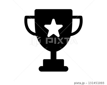 トロフィーのアイコン　モノトーン 131451093