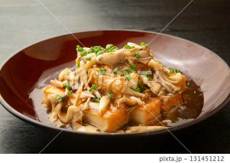 厚揚げのきのこあんかけ 131451212