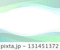 緑の波型のある風景 131451372
