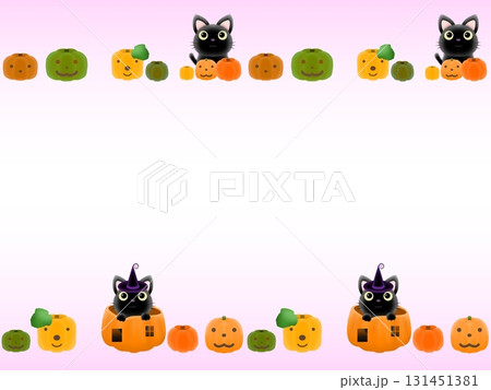 ハロウィンの背景　C-3 131451381