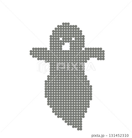 ラインストーンのゴーストのイラスト 131452310