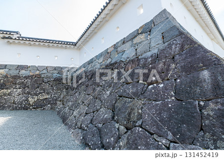 石垣と城壁の近景(城イメージ) 石垣と城壁の近景(城イメージ) 131452419
