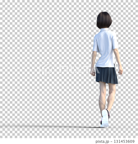 一位穿著休閒時尚衣服的年輕女子 一位穿著休閒時尚衣服的年輕女子 131453609