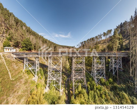 Panorama Ziemestalbrucke railway viaduct Thuringia Panorama Ziemestalbrucke railway viaduct Thuringia 131454129