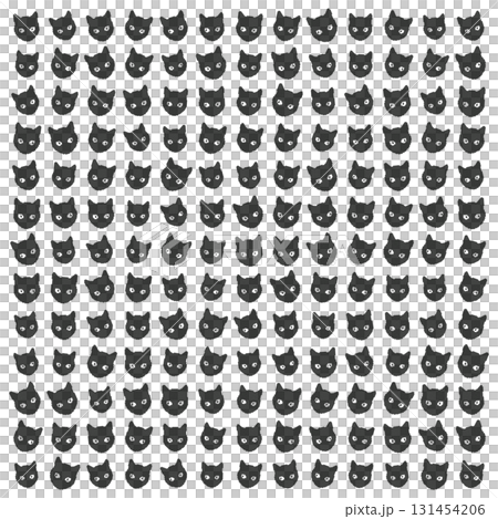 Halloween black cat wallpaper illustration Halloween black cat wallpaper illustration 131454206