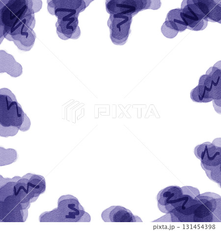 紫色の禍々しいオーラのイラスト素材 紫色の禍々しいオーラのイラスト素材 131454398
