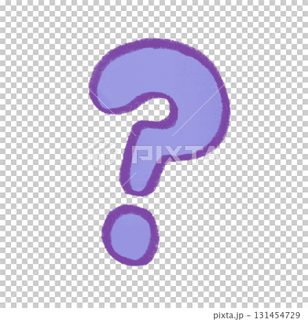 Simple question mark illustration Simple question mark illustration 131454729