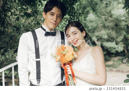 庭園でのウェディングフォト 庭園でのウェディングフォト 131454831