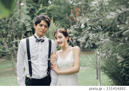 庭園でのウェディングフォト 庭園でのウェディングフォト 131454882