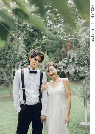 庭園でのウェディングフォト 庭園でのウェディングフォト 131454883