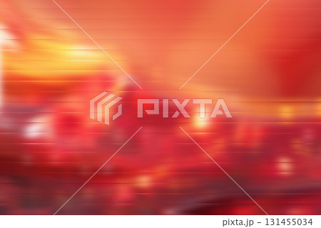 Red Orange Yellow Abstract Background Blurred Gradient Motion Glow Texture Art Design 131455034