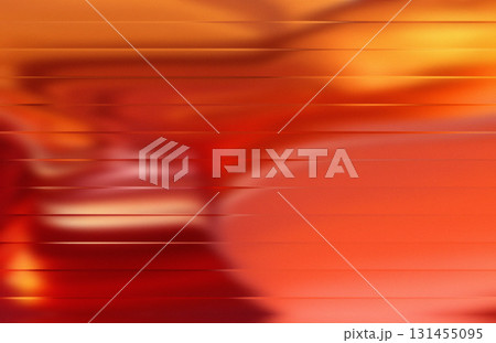 Red Orange Yellow Abstract Background Horizontal Blur Gradient Streak Texture Art 131455095