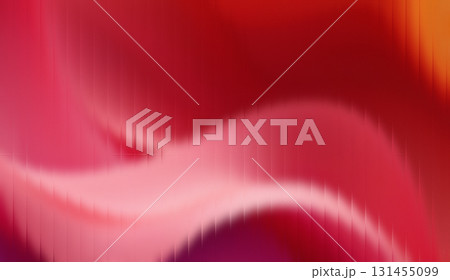 Red Pink Purple Abstract Background Curved Gradient Flow Texture Art Design 131455099