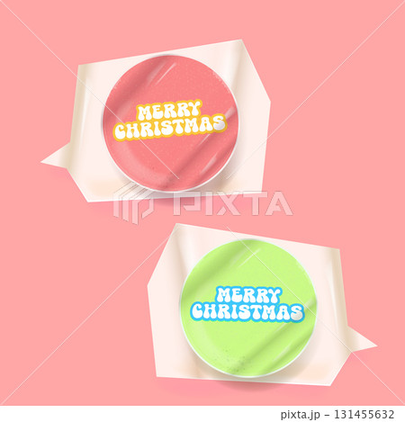 Merry Christmas pink sticker vector design, creative holiday typography, modern festive graphic art for cards, invitations, social media banners, and seasonal decorations. Merry Christmas pink sticker vector design, creative holiday typography, modern festive graphic art for cards, invitations, social media banners, and seasonal decorations. 131455632