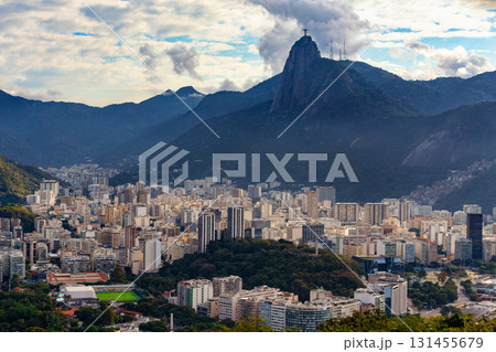 Iconic Christ the Redeemer statue, Rio de Janeiro, Brazil- Iconic Christ the Redeemer statue, Rio de Janeiro, Brazil- 131455679